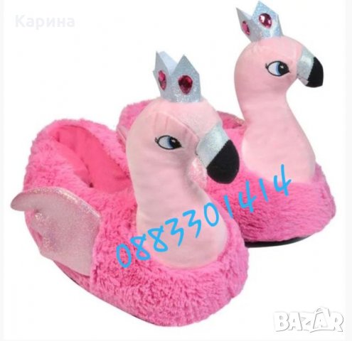 Пантофи фламинго 