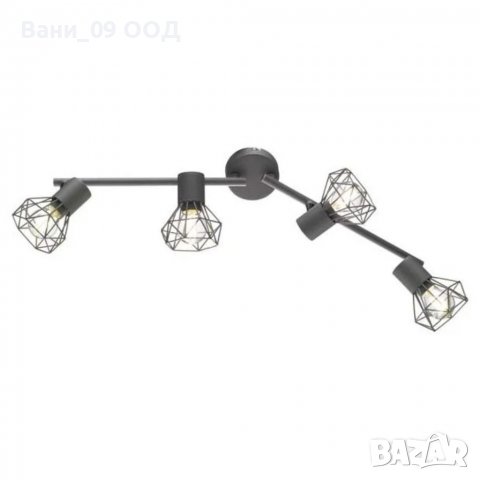 Таванна лампа/спот 4-ка, снимка 4 - Лампи за таван - 38087041