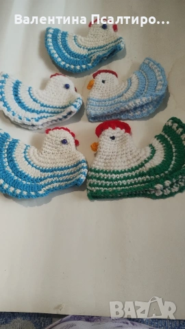 Великденски пиленца амигуруми 