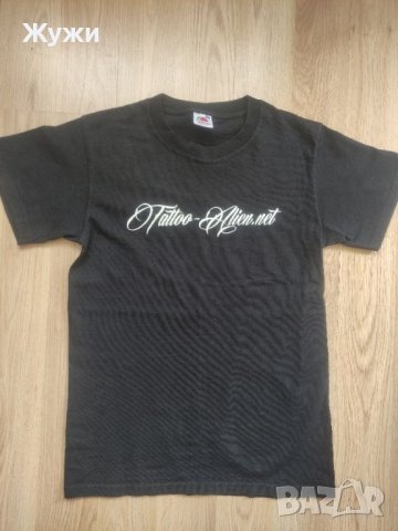 Черна мъжка тениска S размер, снимка 4 - Тениски - 36840969