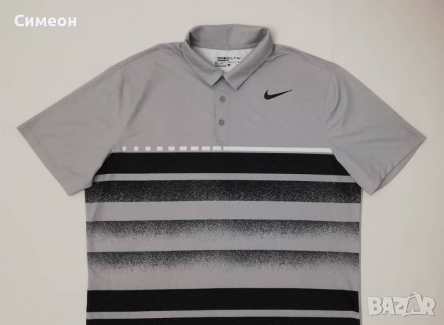 Nike DRI-FIT оригинална тениска L Найк спортна фланелка спорт, снимка 2 - Спортни дрехи, екипи - 37645921