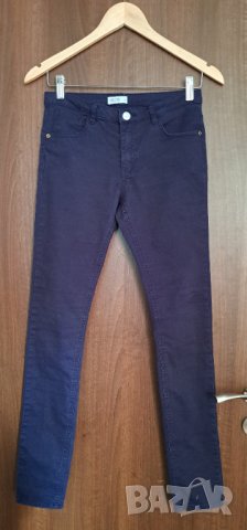 Дамски класически панталон с ниска талия и еластан-размер XS/S