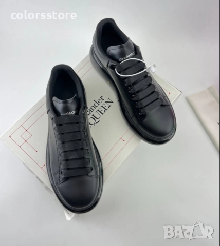 Черни кецове Alexander McQueen/BR78b, снимка 4 - Маратонки - 52200109