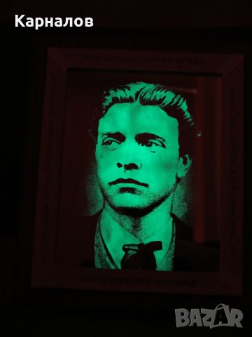 Светеща икона Васил Левски, снимка 6 - Икони - 43059128