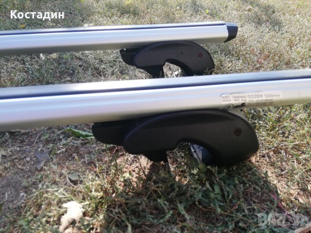 Алуминиев багажник - релси Menabo за комби, снимка 3 - Аксесоари и консумативи - 26439201