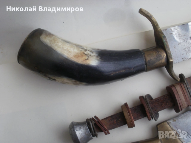 Стари Костенец ловен, Габровски ножове нож български и немски Solingen , снимка 7 - Ножове - 52902349