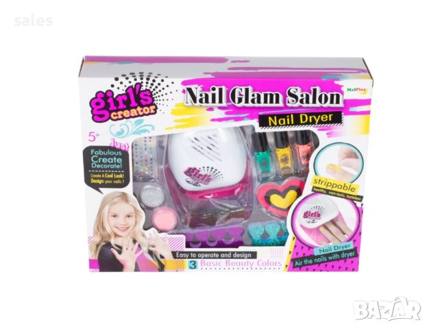 Детски комплект за маникюр и педикюр, снимка 2 - Други - 43073208