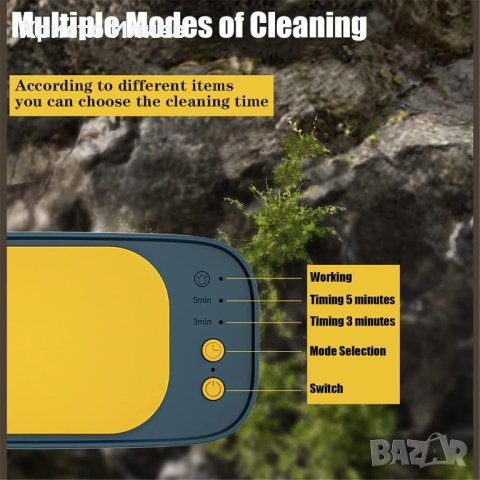 Ултразвукова вана за почистване Ултразвукова машина за почистване на бижута очила часовници монети, снимка 2 - Друга електроника - 44082267