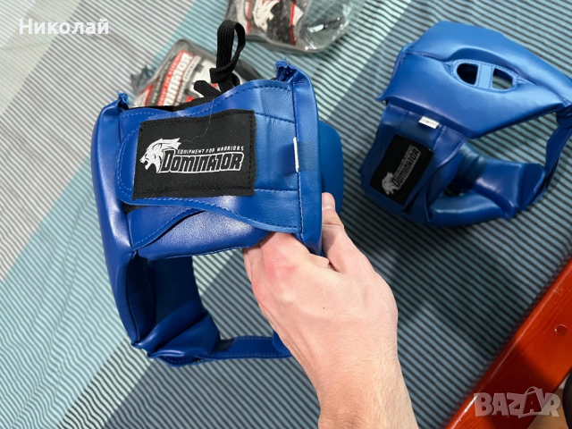 Боксови каски Dominator - L размер, снимка 4 - Спортна екипировка - 53571652