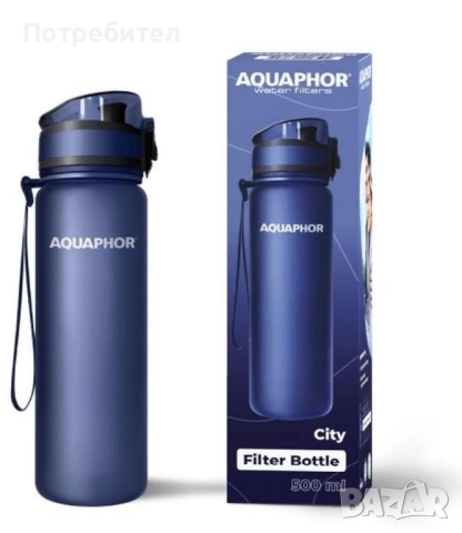 Бутилка Aquaphor Филтрираща City нави