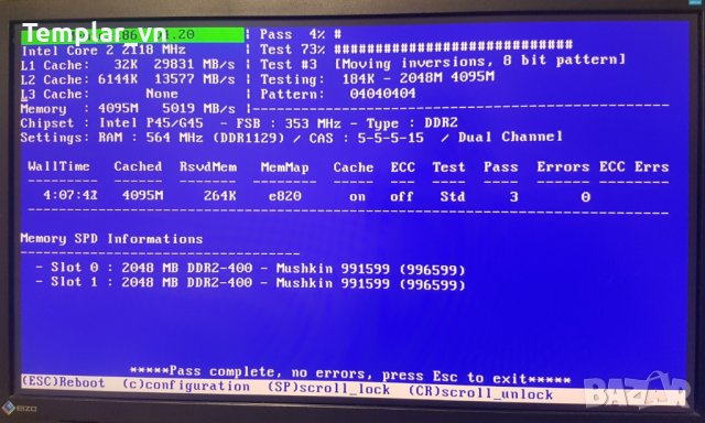 Mushkin 2x2 DDR2 1066 at 1129 / HYNIX 4x2  800 /OCZ Reaper 2gb 1066, снимка 3 - RAM памет - 25548086