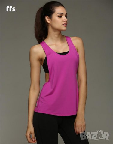 ЛИКВИДАЦИЯ!!!КОД 302-9 Цикламен спортен потник, снимка 3 - Спортни екипи - 27929085