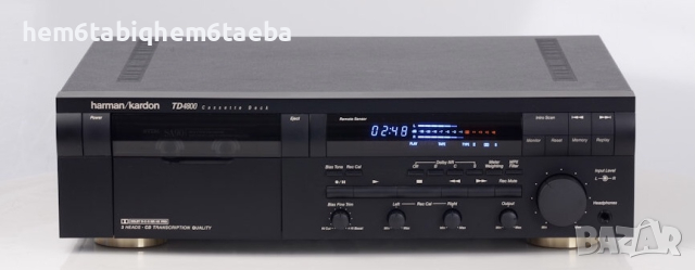 За HARMAN / KARDON касетни декове - обучено дистанционно със специални функции