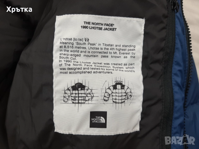 The North Face Lhotse - Оригинално мъжко зимно яке с пух размер M, снимка 12 - Якета - 52080122