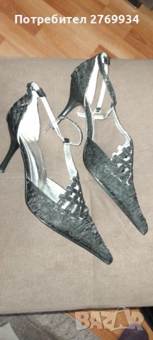 Нови елегантни дамски обувки размер 38, снимка 2 - Дамски елегантни обувки - 40470516