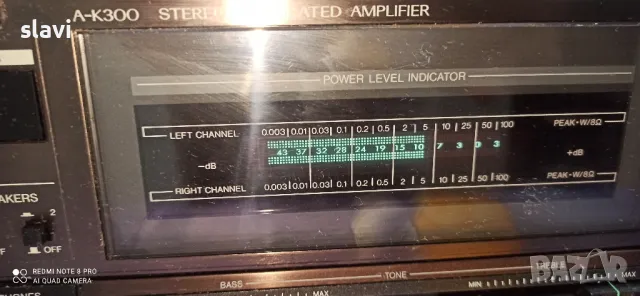 Усилвател JVC A-K300, снимка 5 - Ресийвъри, усилватели, смесителни пултове - 48152809