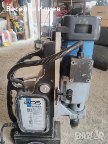 Магнитна настолна бормашина , снимка 2 - Бормашини - 53492128