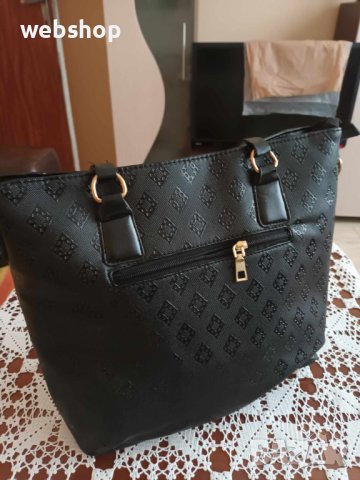 Комплект от 6 броя луксозни дамски чанти , Черни, снимка 3 - Чанти - 43723546