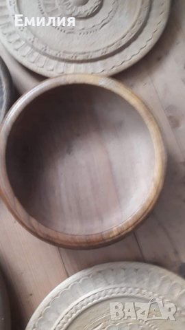 ръчно правени дървени купи и чинии, снимка 8 - Декорация за дома - 43439320