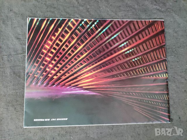 Продавам брошура Boeing 747 Air France brochure  , снимка 2 - Други ценни предмети - 32819501
