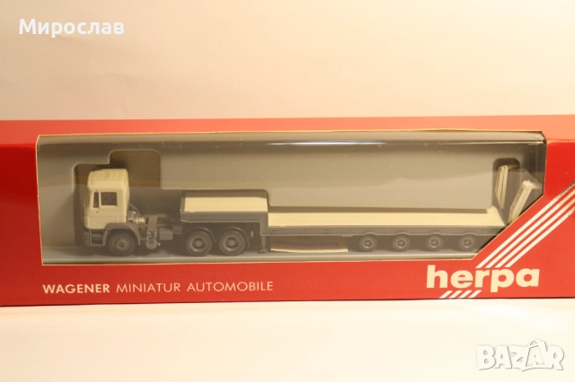 HERPA 1:87 H0 MAN TIR ТИР ИГРАЧКА КОЛИЧКА МОДЕЛ КАМИОН