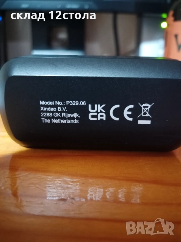 Bamboo Free Flow TWS слушалки в калъф Black, снимка 2 - Безжични слушалки - 52453313