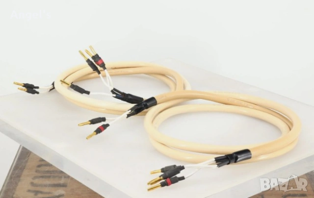 Chord Odyssey  4  -bi-wire 2:4 speaker cable -Доказано качествен кабел за тонколони  2 х 2.00 метра, снимка 8 - Тонколони - 53024267