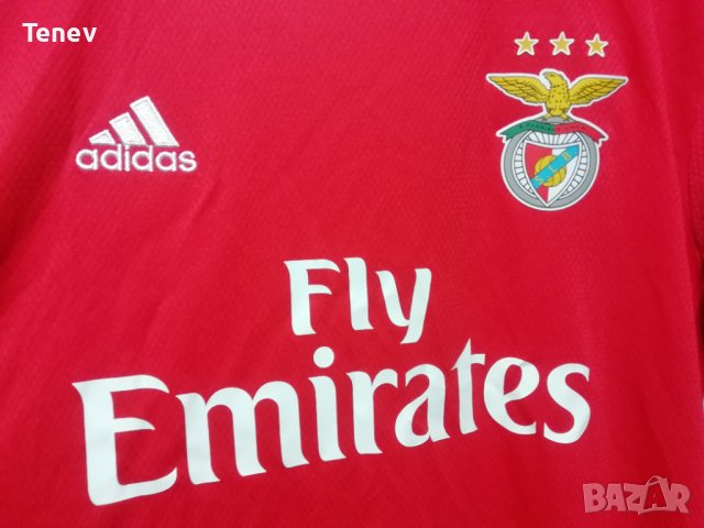 Benfica Adidas Нова Оригинална Футболна Тениска Фланелка Бенфика размер L 2019/2020, снимка 3 - Тениски - 43872279