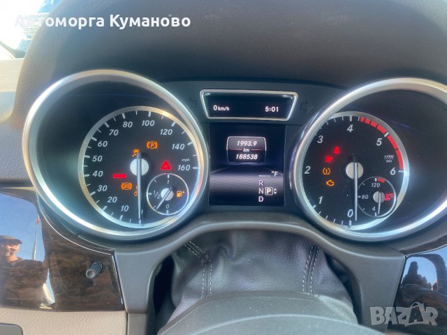 Mercedes ML W166, 350 CDI Bluetec, 4Matic, engine 642.826, 258ph, 188 000 km., 2014, euro 5, Мерцеде, снимка 7 - Автомобили и джипове - 37110325