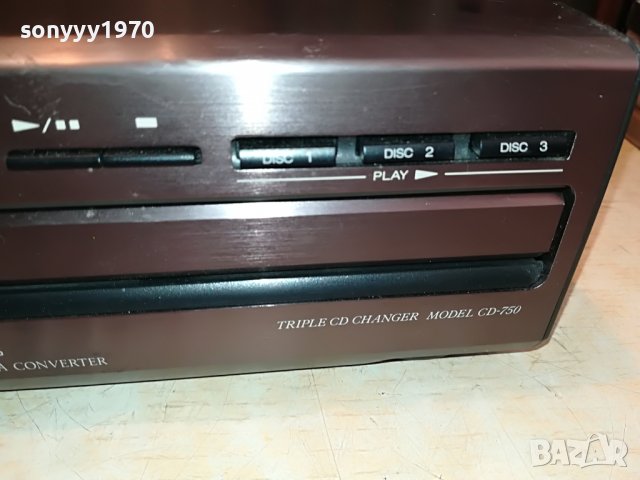 AKAI CD-750-ВНОС GERMANY 3110221612, снимка 6 - Декове - 38512497