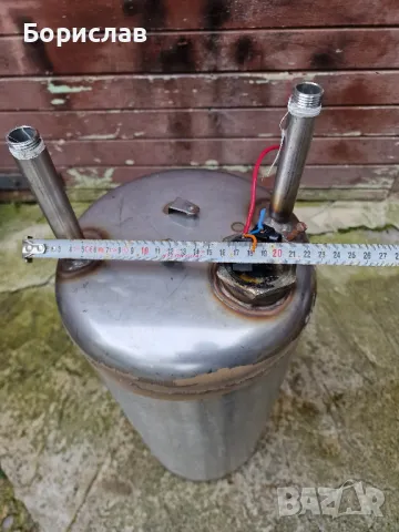 Неръждаем бойлер - водосъдържател 30 л., снимка 3 - Бойлери - 49909376
