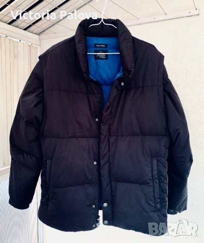 Зимно яке-puffer 80% гъши пух  NAUTICA NX3000 Америка, снимка 3 - Якета - 39075258