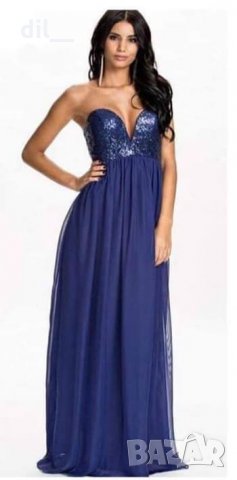 Налични! Нова 2 модела дълга официална рокля от Англия, снимка 8 - Рокли - 30851096