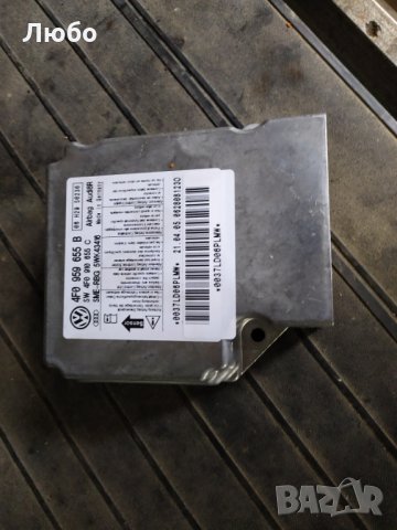 Еърбег модул 4f0 959 655 B Airbag control unit за Ауди А6 Ц6 4ф Audi A6 C6 4F, снимка 1 - Части - 33517033