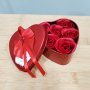 4408 Подаръчен комплект Рози в кутия сърце, снимка 1 - Декорация за дома - 43986183