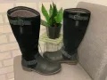 UGG Thomsen 1005268 Черни кожени и велурени водоустойчиви ботуши , снимка 1