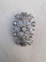 Много стара брошка с диаманти, снимка 1