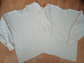 Бели, ватирани блузи, снимка 1