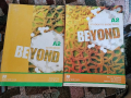 учебник по английски език и тетрадка Beyond А2, снимка 1