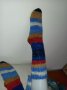 Ръчно плетени дамски чорапи 39 размер, снимка 1 - Дамски чорапи - 38588389