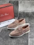 Loro Piana Дамски Бежови Ежедневни Обувки Естествена Кожа🥿Дамски Мокасини Лоро Пиана Код E550, снимка 1