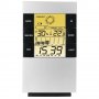 Настолен часовник HAMA , термометър, влагомер, календар, вътрешно ползване, 0°C до 50°C, снимка 1