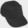 Нова шапка с козирка в черен цвят