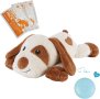 WEOK Плюшено куче с топлинни пакети и симулатор на сърдечен ритъм, успокояваща играчка за кучета, снимка 1 - За кучета - 43960774