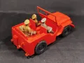 СТАРА РЕТРО ПЛАСТМАСОВА КОЛА ИГРАЧКА JEEP WILLYS, снимка 4