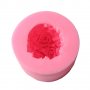 Силиконова форма за свещи - топка от рози Молд цветя свещ роза, снимка 4