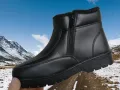 Мъжки зимни боти с два ципа и дебел топъл хастар., снимка 3