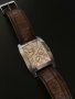 Ултра ефектен кварцов часовник Guess, щраусова кожа, снимка 1 - Мъжки - 40413054