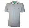 Hugo Boss Green Label Paddy Grey Polo Shirt - страхотна мъжка тениска КАТО НОВА, снимка 1 - Тениски - 33050601