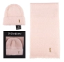 комплект пухена  шапка и шал в кутия ysl saint laurent celine moncler loewe, снимка 6